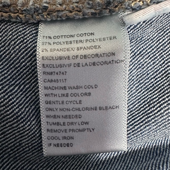 Natural Reflections, 12, Classic Blue Denim Jean Shorts - Picture 5 of 5